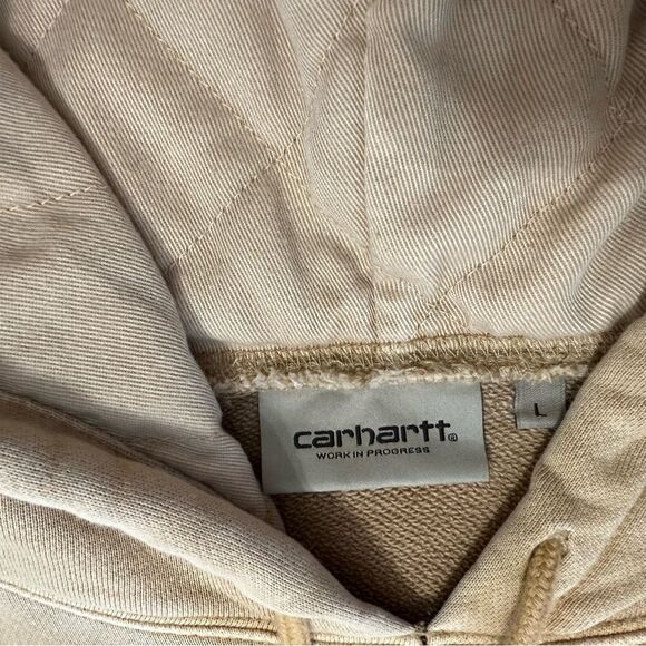 Carhartt Work In Progress Nelson Hoodie Bourbon Size Large - Picture 4 of 6